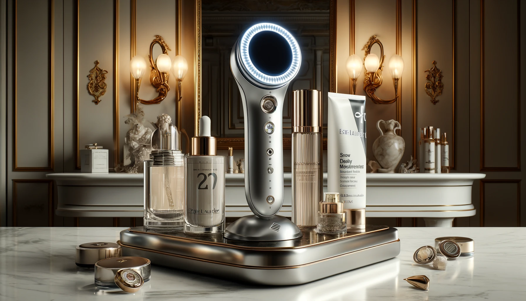 a blend of modern skincare technology and timeless beauty essentials.